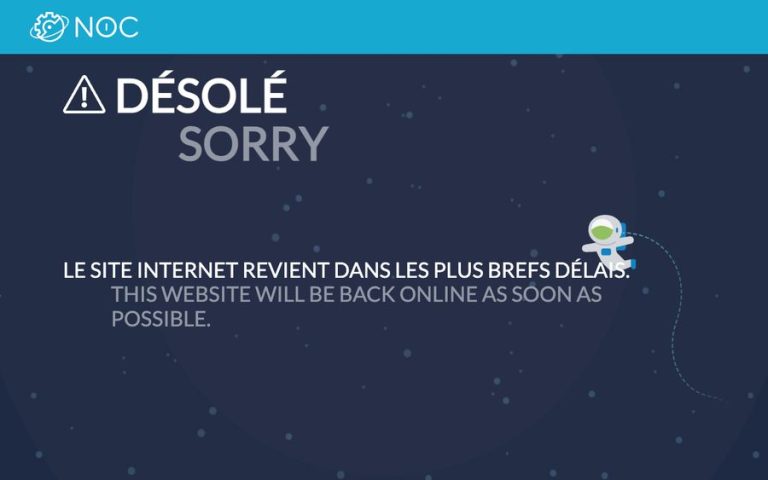 Capture de la page d’accueil de La Pampa