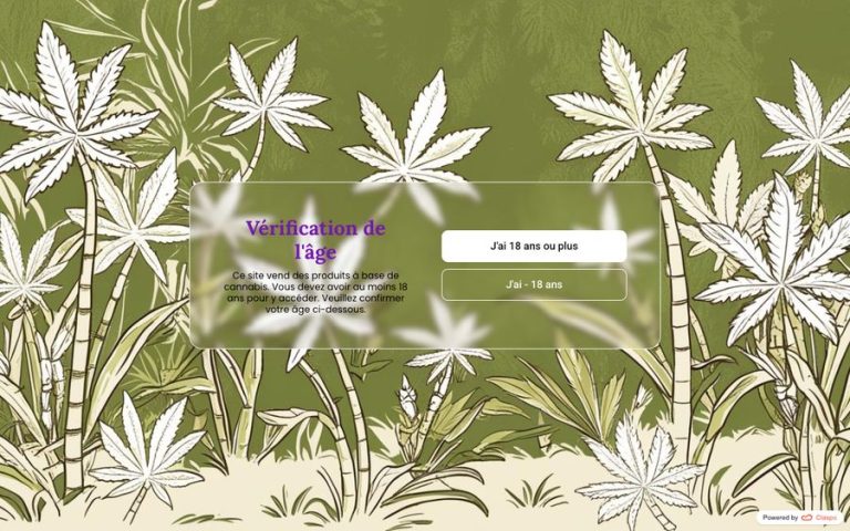 Capture de la page d’accueil de La Poche Verte